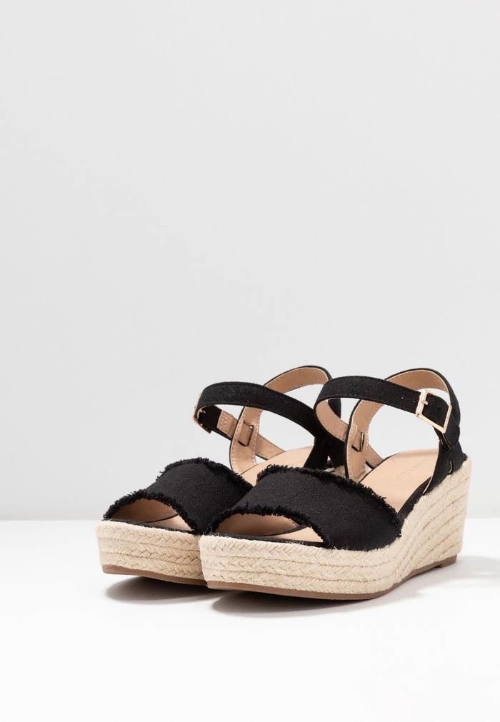 Sandale ANNA FIELD Anna Field Espadrilles Noir Femme | ZUF-0999157